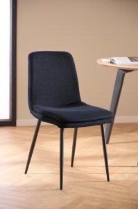 Scaun dining Becca, Albastru, 85.5x46x55 cm - Img 2