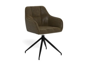 Scaun dining Brenda, Verde, 84.5x58x54.5 cm - Img 3