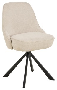 Scaun dining Carlton, Bej, 83.5x52x56 cm - Img 3