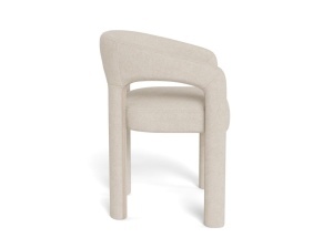 Scaun dining Cole, Bej, 76x58x55 cm - Img 5