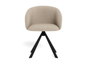 Scaun dining Eleanor, Bej, 79x56x55 cm - Img 3