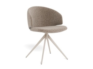 Scaun dining Ella, Gri, 78x53x54 cm - Img 4