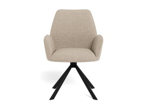 Scaun dining Glenda, Bej, 88.5x61x63 cm - Img 4