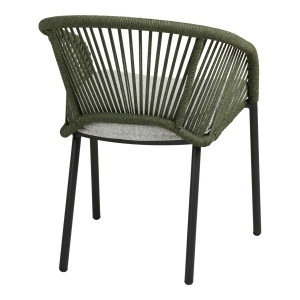 Scaun dining Novella, Gri, 63.5x57.5x77 cm - Img 2