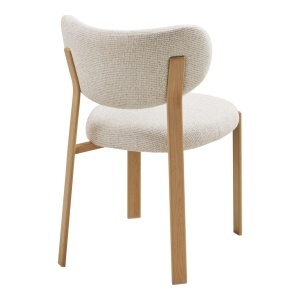 Scaun dining Savina, Bej, 60x50x81 cm - Img 2