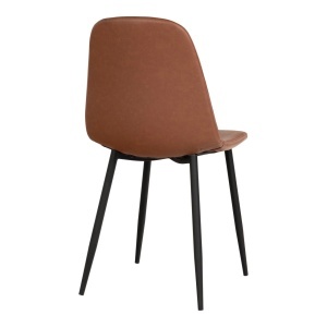 Scaun dining Stockholm, Maro, 54x44x88 cm, Vintage - Img 2