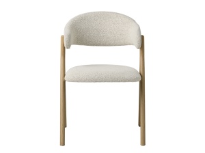 Scaun FRANCES V1, Alb, 58x82x58 cm