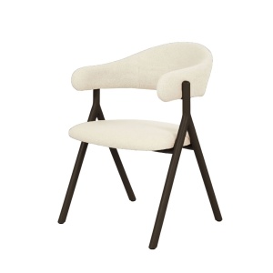 Scaun FRANCES V2, Alb, 58x82x58 cm