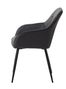 Scaun NOLAN V2, Gri, 60x84x58 cm - Img 4