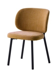 Scaun SWAN, Mustar, 59x82x54 cm - Img 1