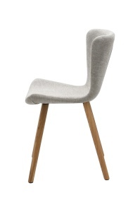 Scaun TESLIN, Bej, 55x82x49 cm - Img 3