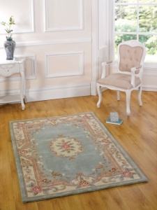 Szőnyeg, Aubusson, Flair Rugs, zöld, 120X180 cm
