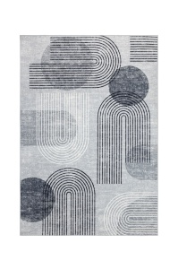 Szőnyeg, Avantgarde, szürke, 120x170 cm