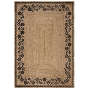 Szőnyeg, Flair Rugs, Maisie, natúr/fekete, 80x150 cm - Img 2