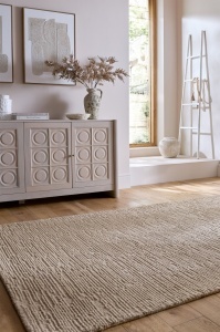 Szőnyeg Harris buklé gyapjú, Flair Rugs, natúr, 200x290 cm