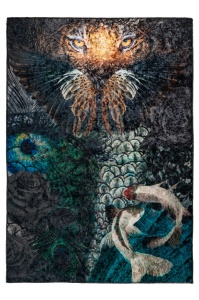 Szőnyeg My Exotic, fekete, 120x170 cm - Img 2