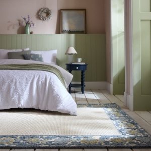 Szőnyeg Myla Floral Frame, Flair Rugs, kék, 160x230 cm