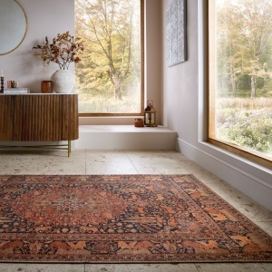 Szőnyeg Nico globál, Flair Rugs, piros, 152x230 cm