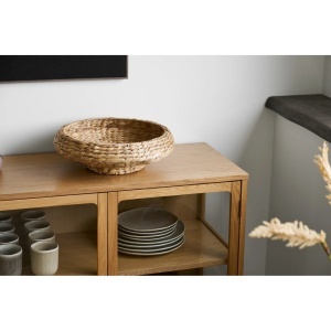 Tava decorativa Frellesvig, Natural, 38x38x12.5 cm - Img 3