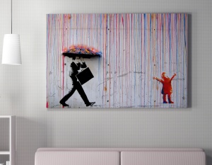 Vászonkép WY64, többszínű, 70x100 cm