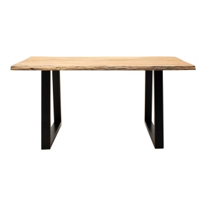 Asztal, Miles Slim Boho, Pako World, akácfa, natúr, 180x90x76 cm - Img 3