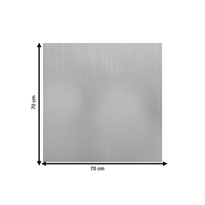 Asztallap, Tredial, bézs, 70x70x3 cm - Img 2