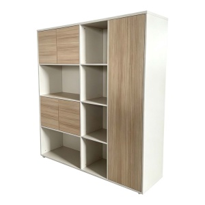 Biblioteca Chidi, Bej, 160x40x200 cm - Img 2