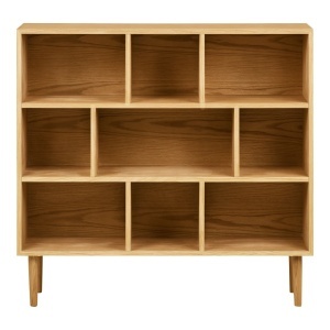 Biblioteca Oshawa, Natural, 112x30x104.5 cm - Img 5