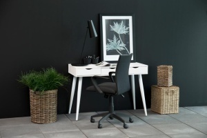 Birou Neptun V2, Alb, 77.1x110x50 cm - Img 2