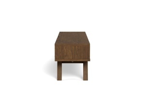 Comoda TV A-Line, Gri, 45x150x40 cm - Img 6