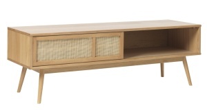 Comoda TV BARRALI, Natural, 45x50x150 cm