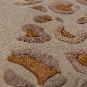 Covor Leopard Frame Natural 200x300 cm - Img 2