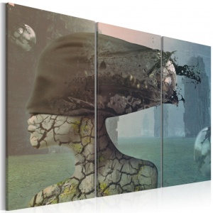 Festmény Brainstorm - triptych, 60x40 cm