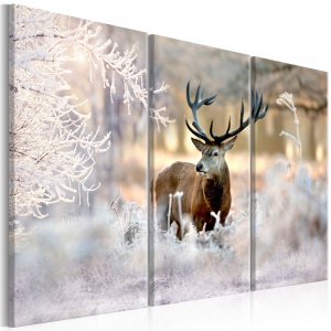 Festmény Deer in the Cold I, 120x80 cm