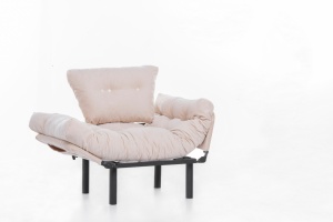 Fotel, Nitta, krém, 135x70x45 cm - Img 8