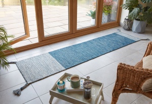 Futószőnyeg, Indira Runner, Flair Rugs, kék, 60X200 cm