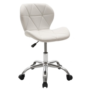 Irodai szék Gaston II, fehér-szürke