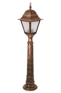 Kültéri állólámpa, 68179, barna, 90x18 cm