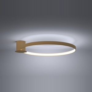 LED-es csillár, Rio, 4000K, arany, 110x118x12.5 cm - Img 3