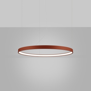 LED-es csillár, Rio 78, 4000K, piros, 78x78x150 cm - Img 3