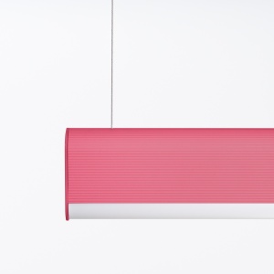 LED-es függőlámpa, Farge, 3000K, rózsaszín, 120x8x150 cm - Img 4
