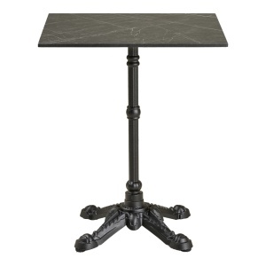 Masa bistro, Gri/Negru, 60x60x73 cm - Img 5