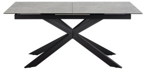 Masa dining Irwine, Gri, 76x210x90 cm - Img 7