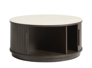 Masuta de cafea ENNA, Maro, 85x40x85 cm - Img 2