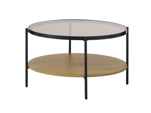 Masuta de cafea HASSEL, Stejar, 84x46x84 cm - Img 2