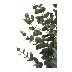 Planta artificiala decorativa Eucalipt, Verde, 36x46x120 cm