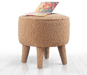 Puff Raza, tevebarna, 40x20 cm