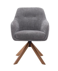 Scaun AVOLA SELECT, Gri inchis, 65x87x59 cm - Img 4