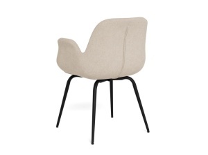 Scaun dining Beth, Maro, 82.5x58x56 cm - Img 4