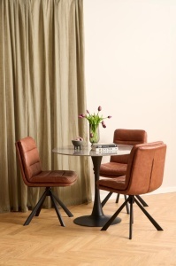 Scaun dining Dean, Maro, 85x47.5x57 cm